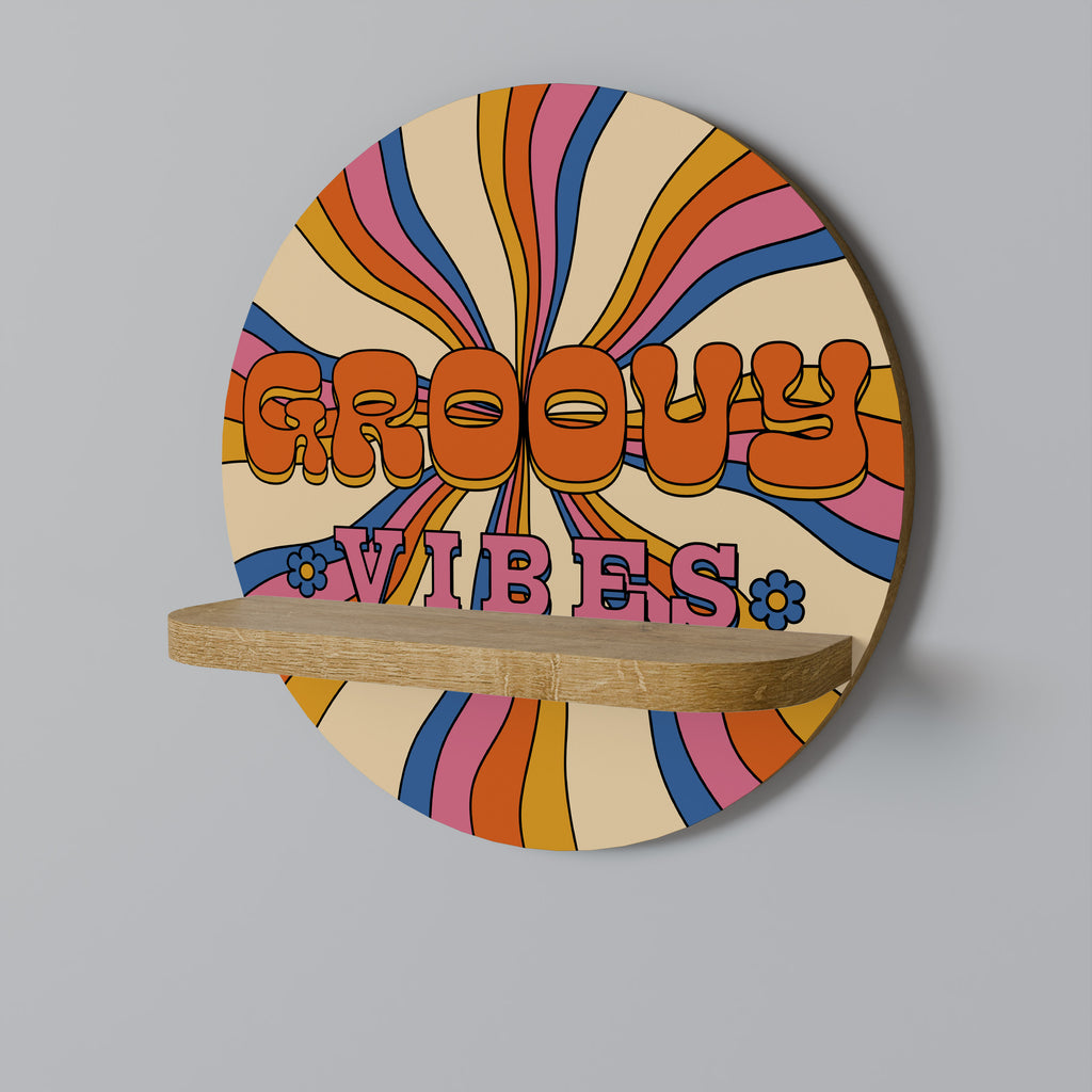 RADIANT GROOVY VIBES Designová police