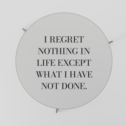 REGRET NOTHING Konferenční stolek