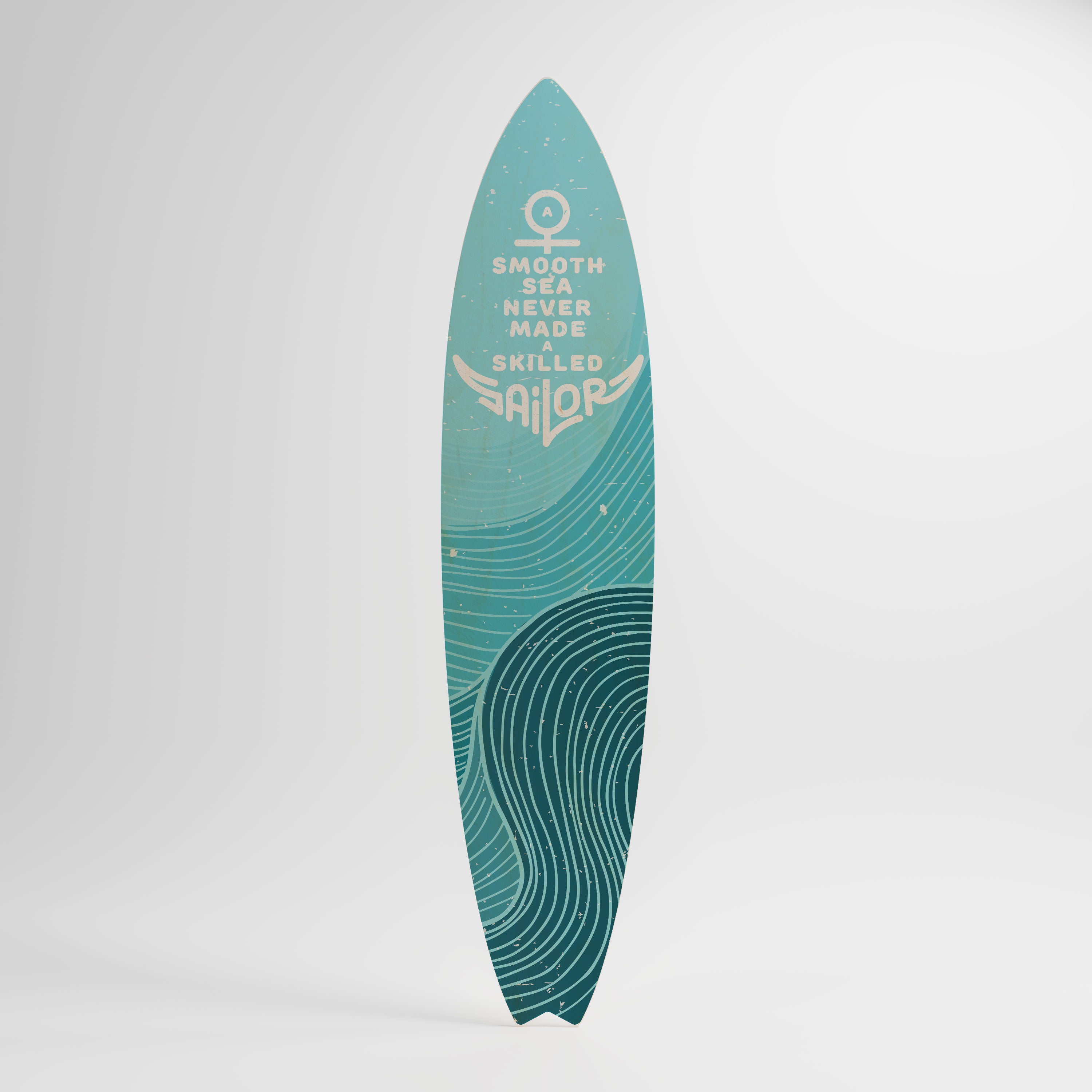 SKILLED SAILOR Surfboard Decorative Panel
