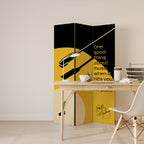 MUSIC - NO PAIN 3dílný paraván