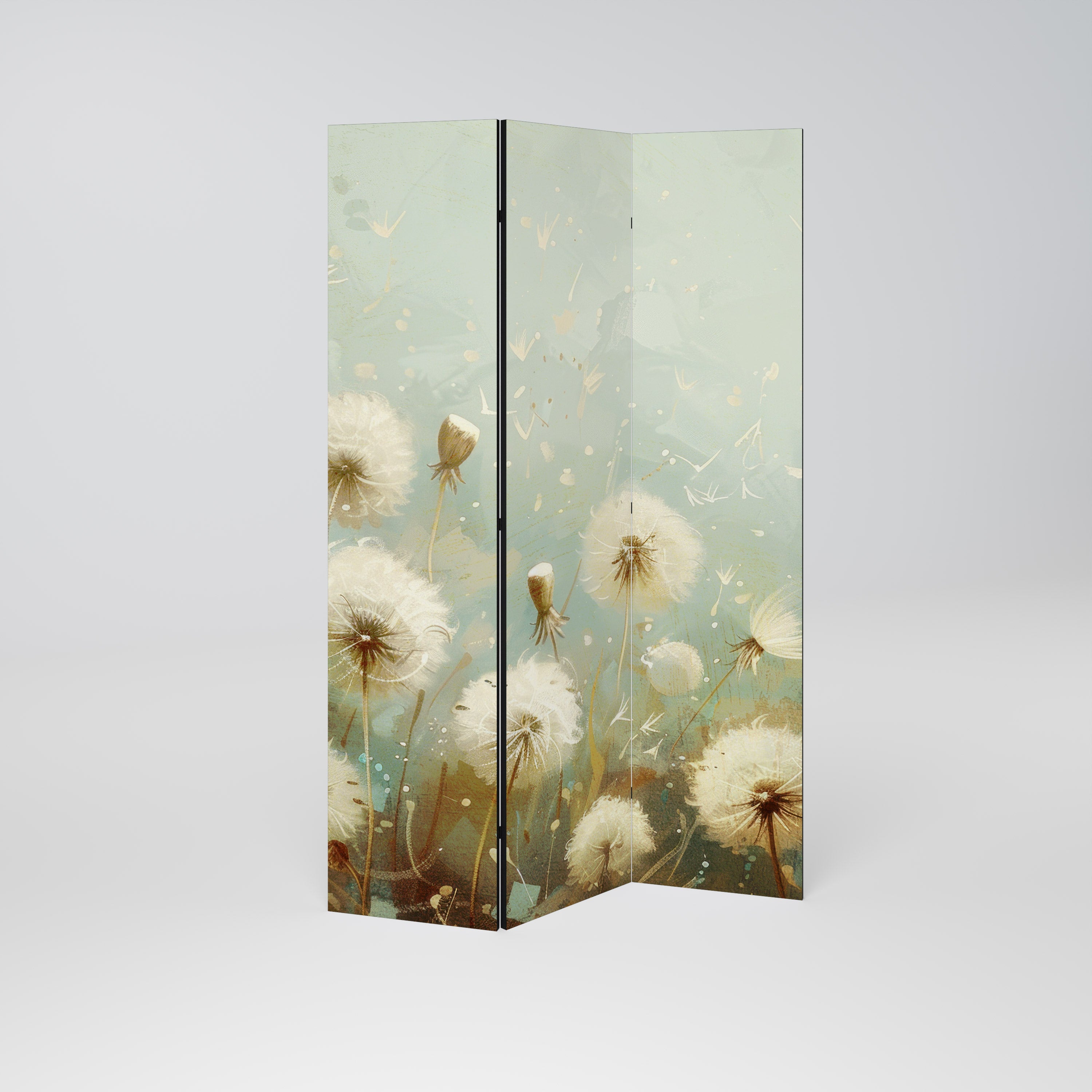 DREAMY MEADOW 3-Panel Room Divider