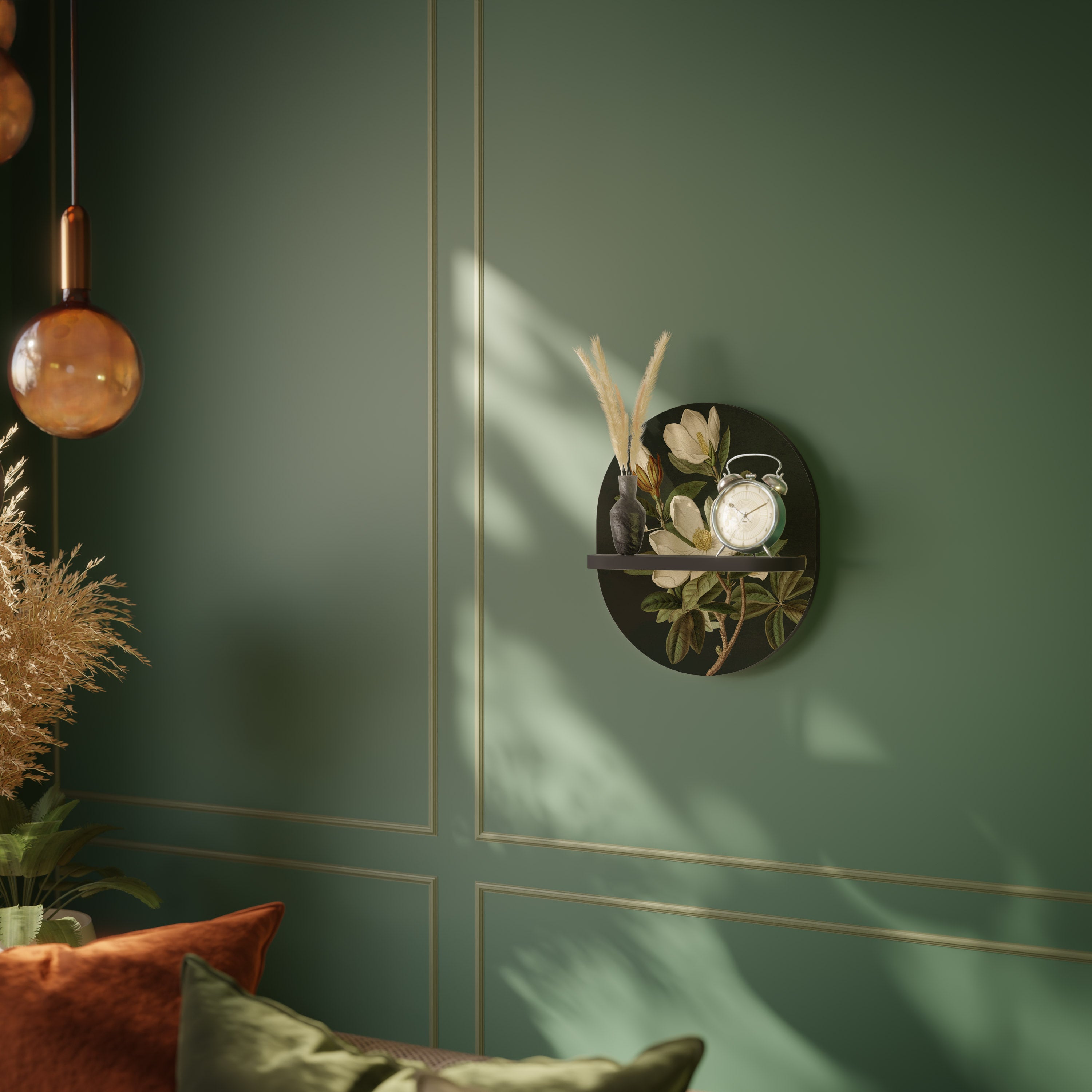 FLORAL NOIR Designová police