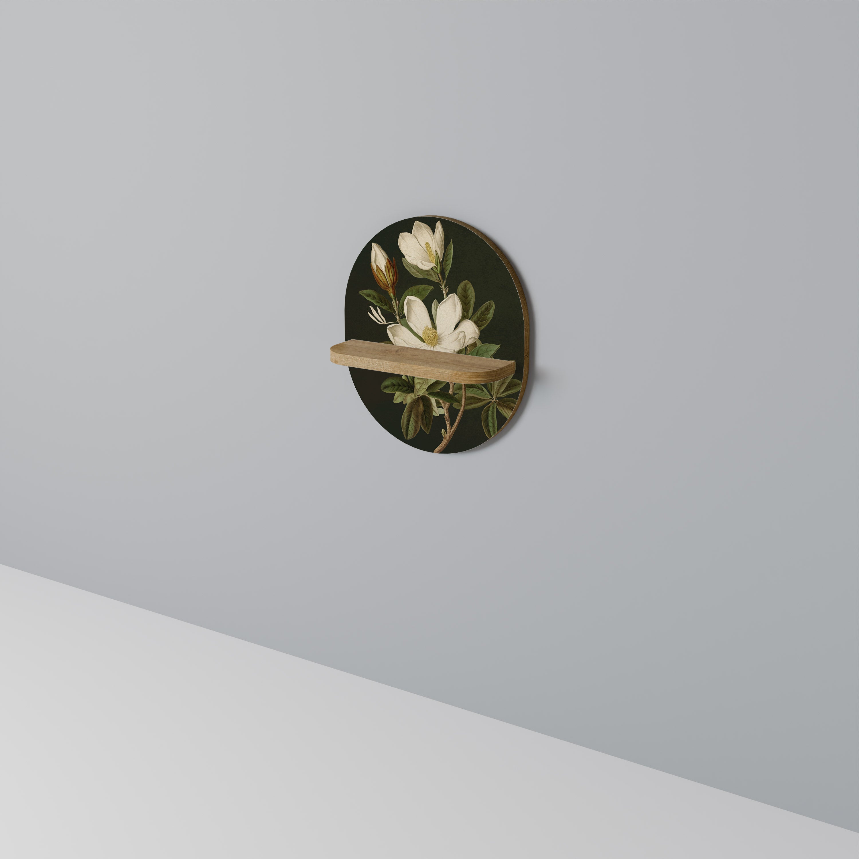 FLORAL NOIR Art Shelf