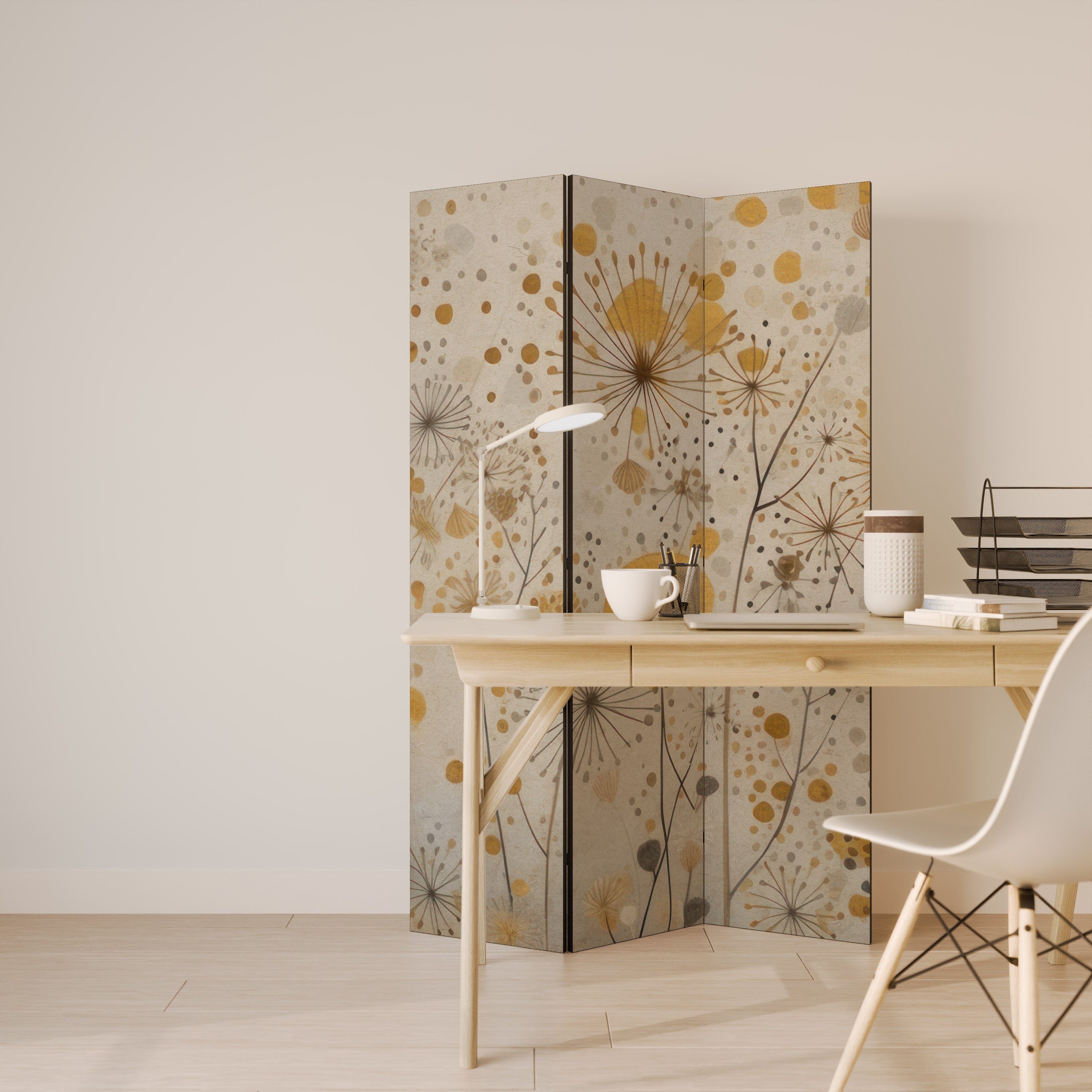 MORNING GLADE 3dílný paraván