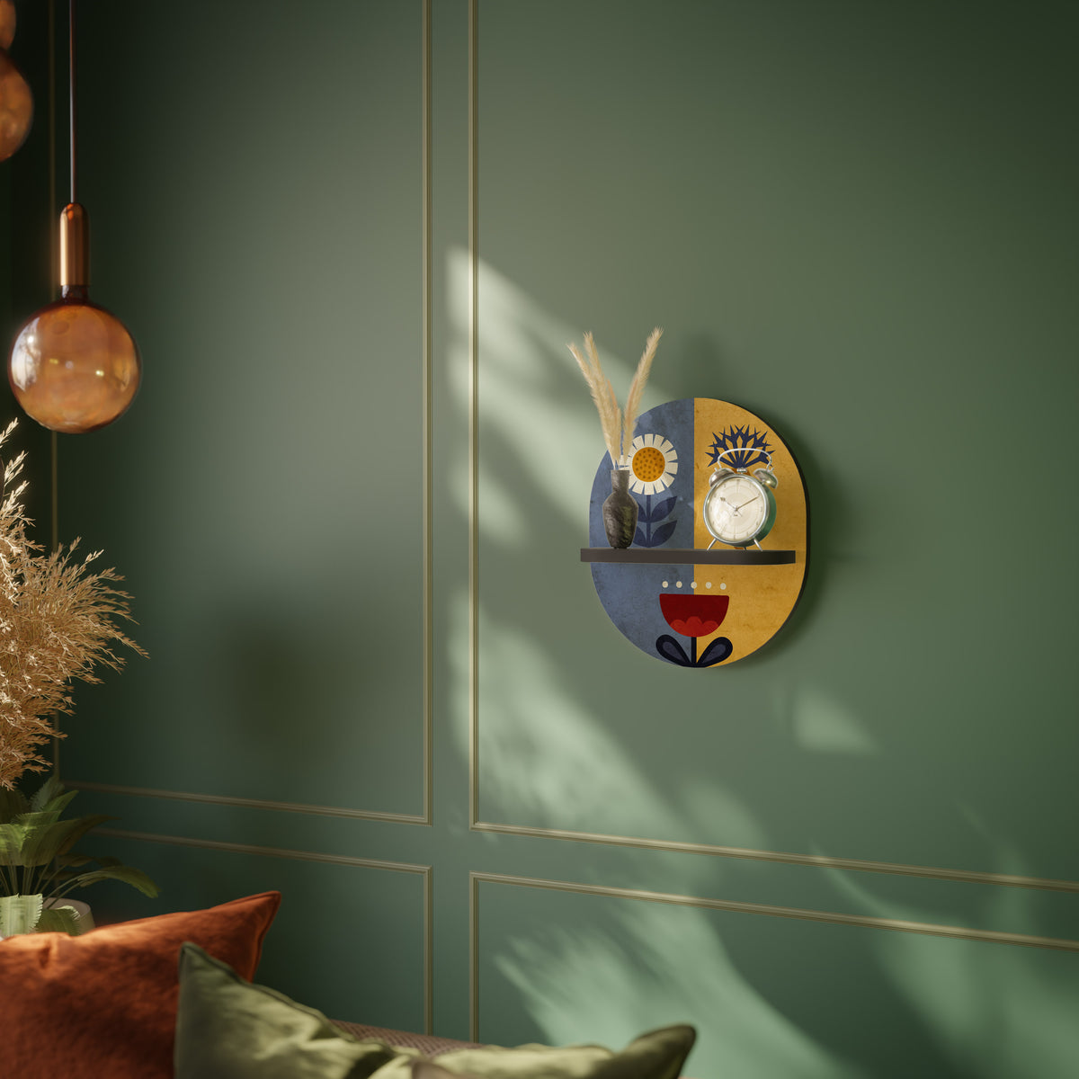 SCANDIC FLORET Designová police