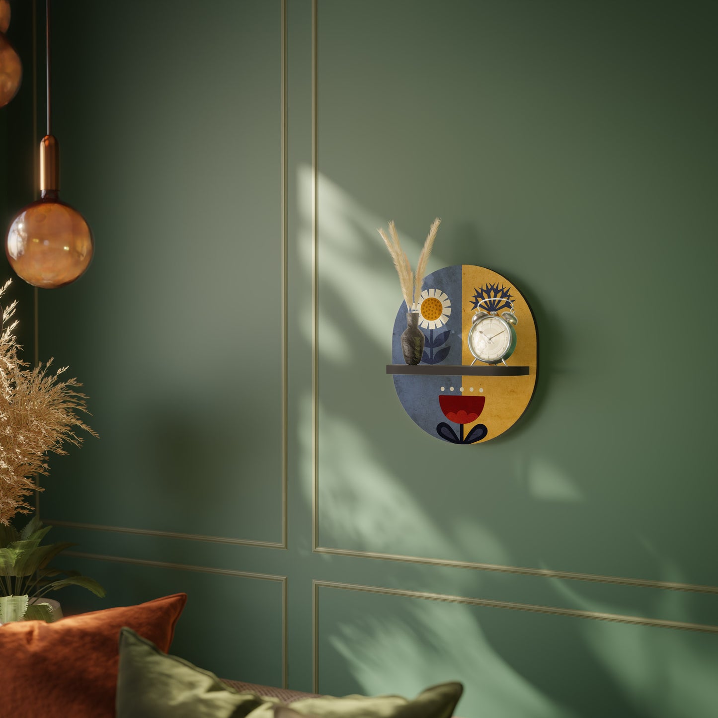 SCANDIC FLORET Designová police