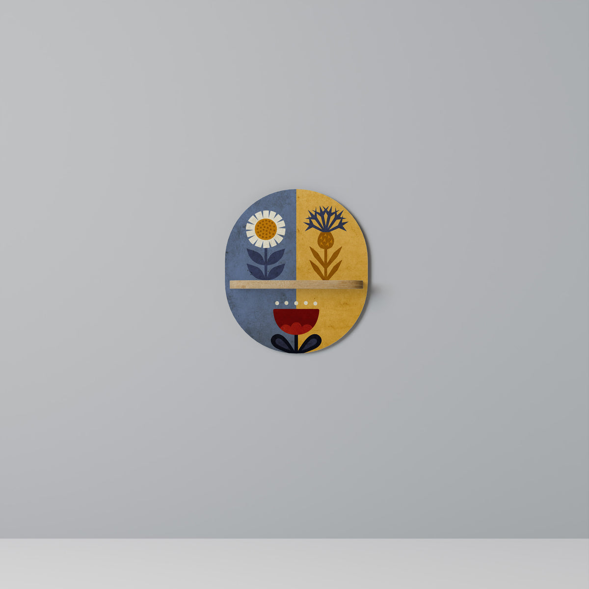 SCANDIC FLORET Designová police