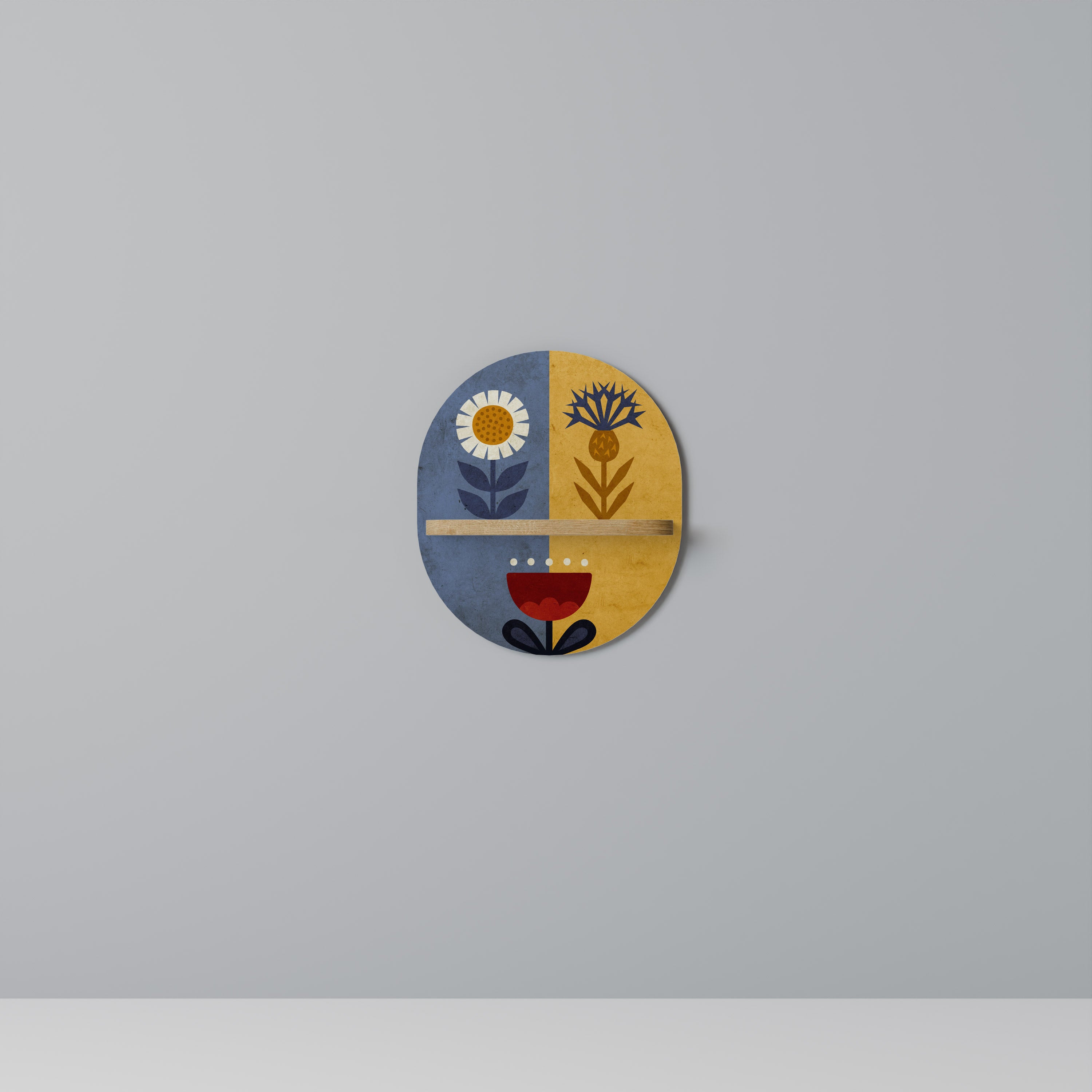 SCANDIC FLORET Designová police