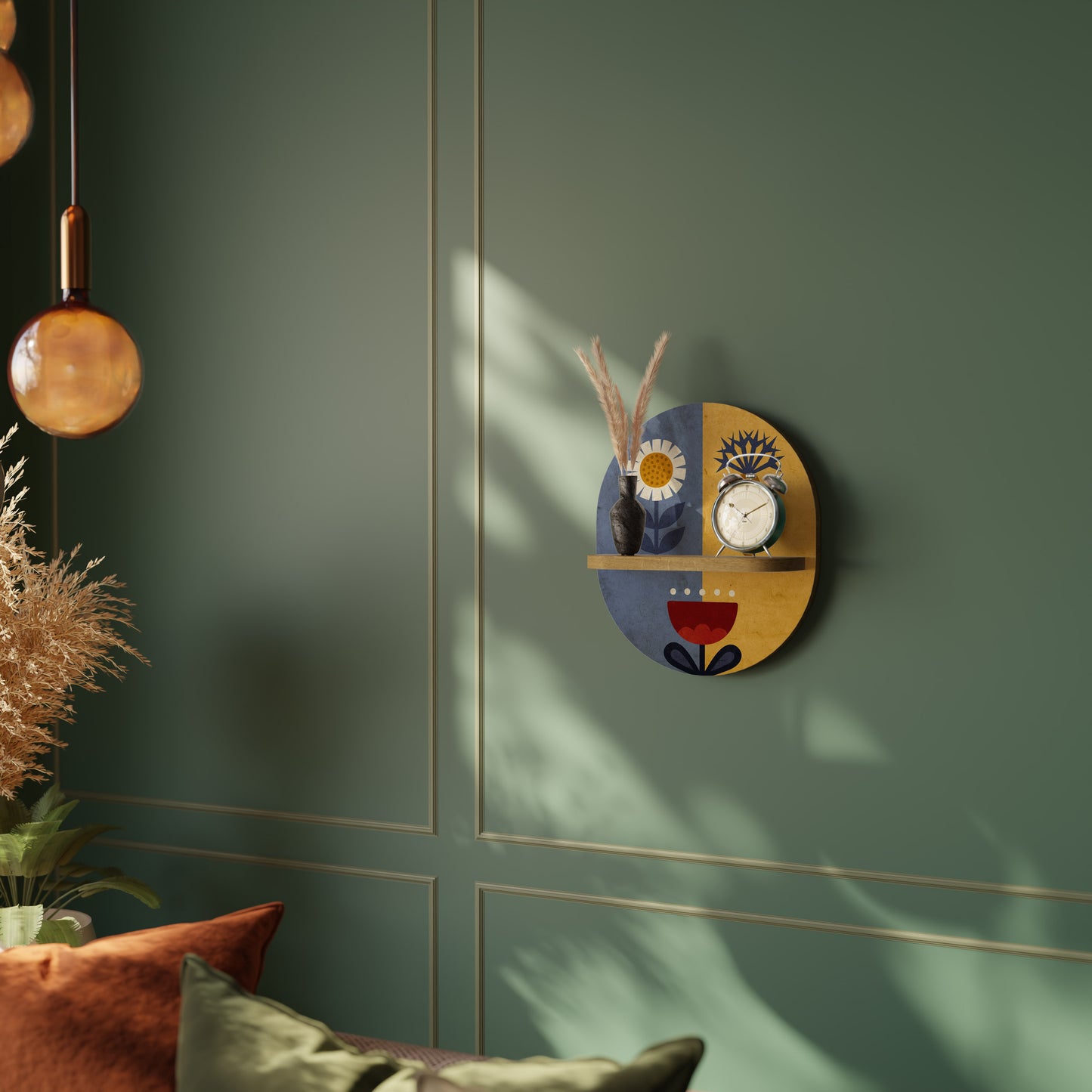 SCANDIC FLORET Designová police