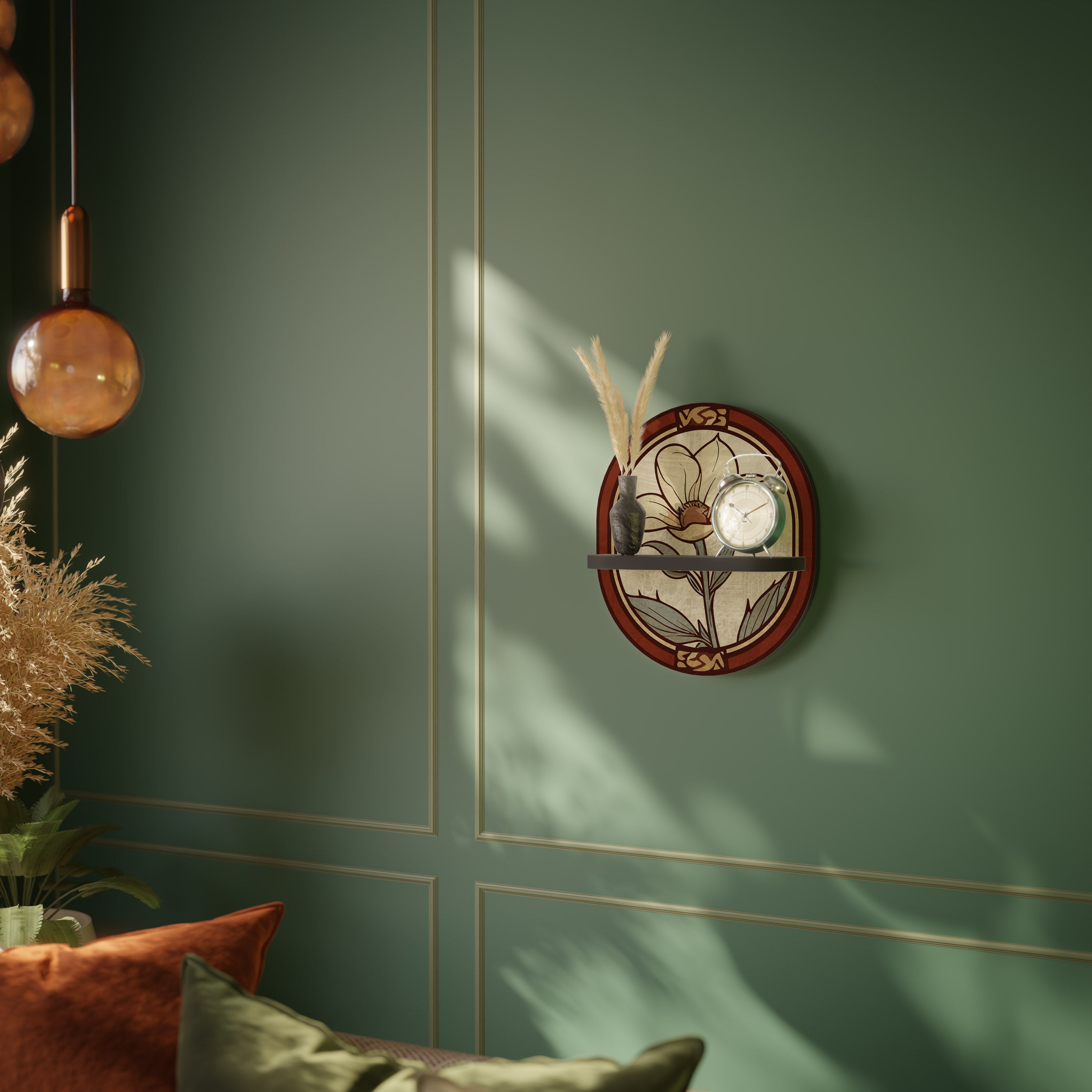 TIMELESS FLORA Designová police