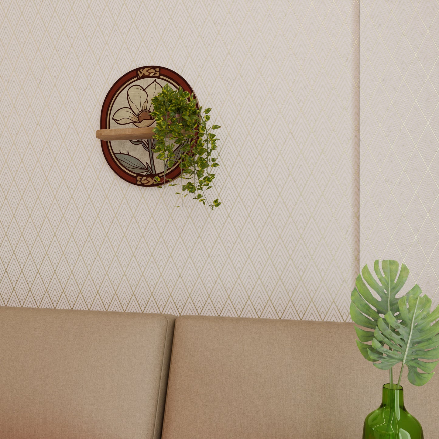 TIMELESS FLORA Designová police