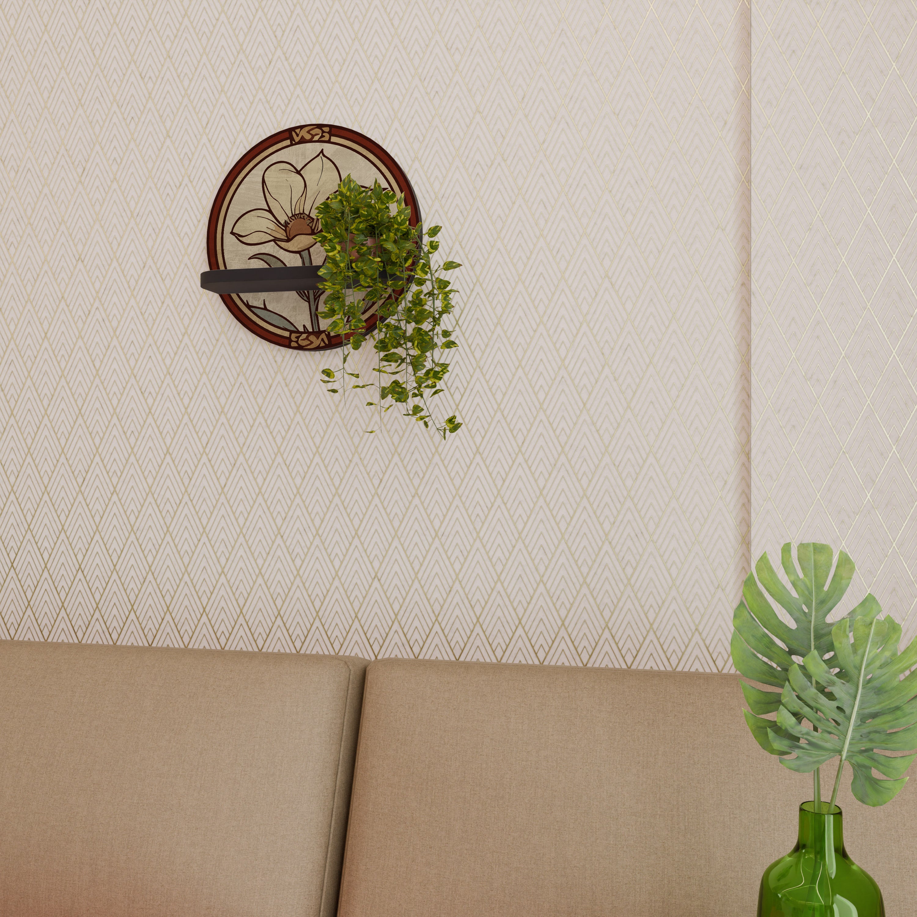 TIMELESS FLORA Designová police