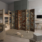 TIMELESS FLORA 6-Panel Room Divider