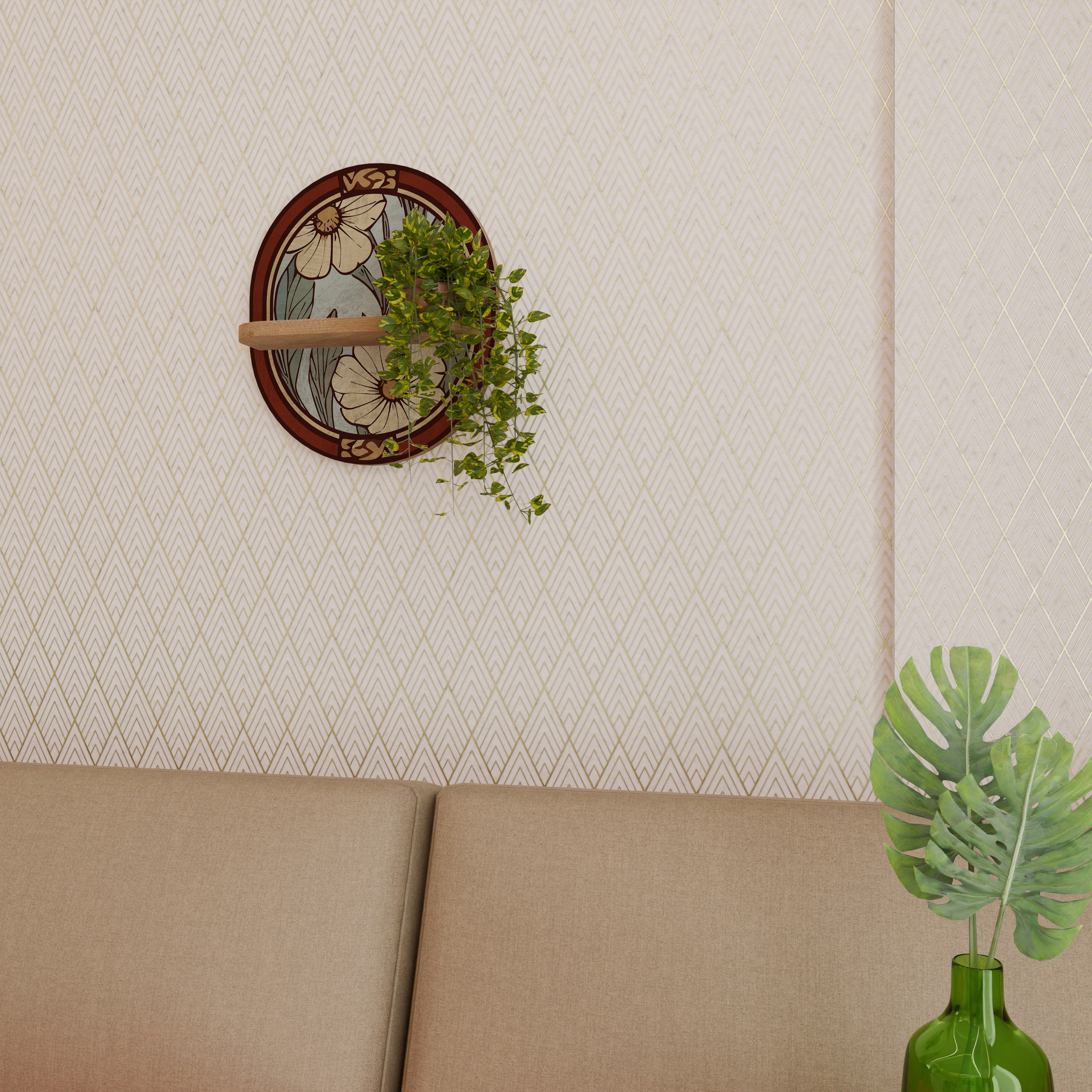 HERITAGE BLOSSOM Designová police