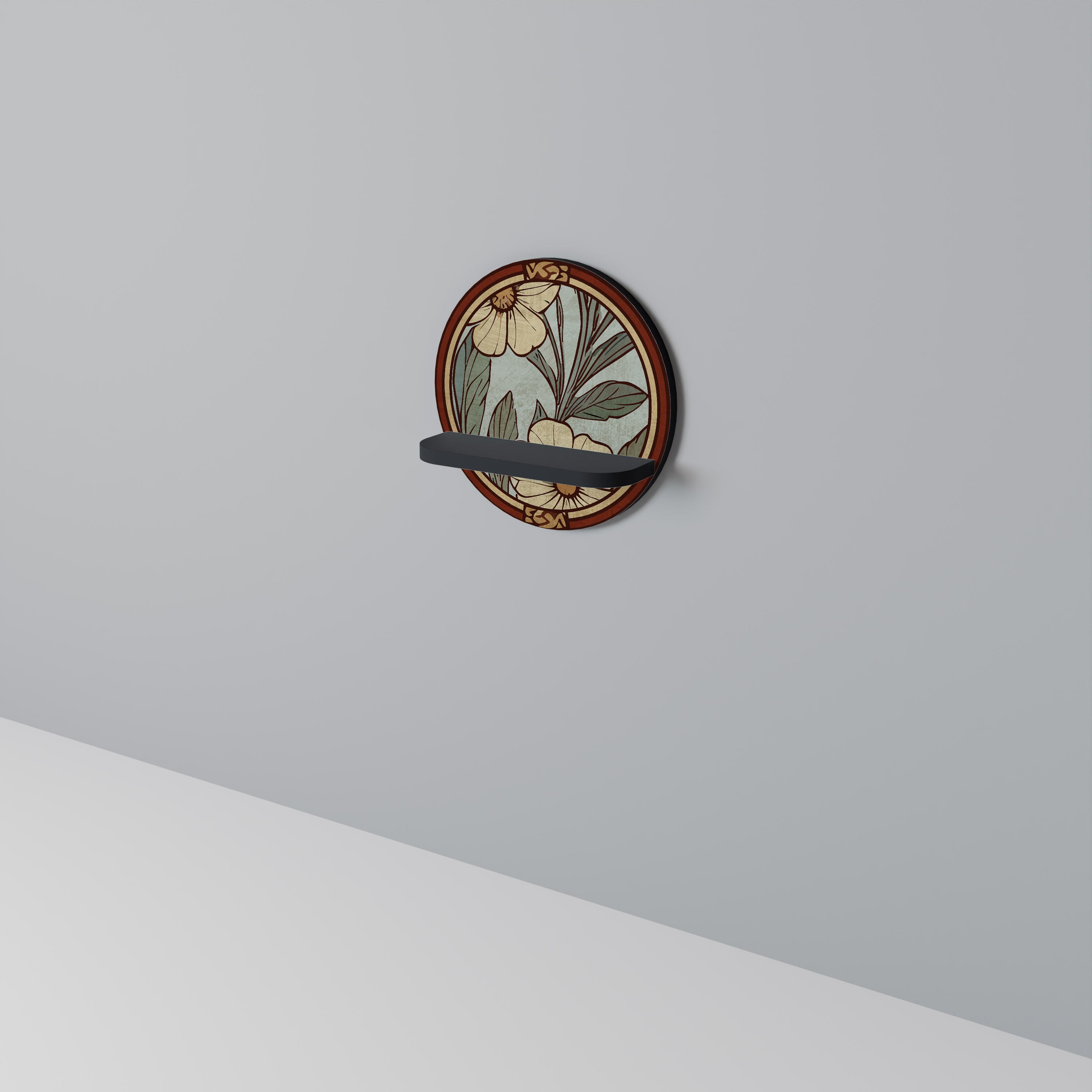 HERITAGE BLOSSOM Art Shelf