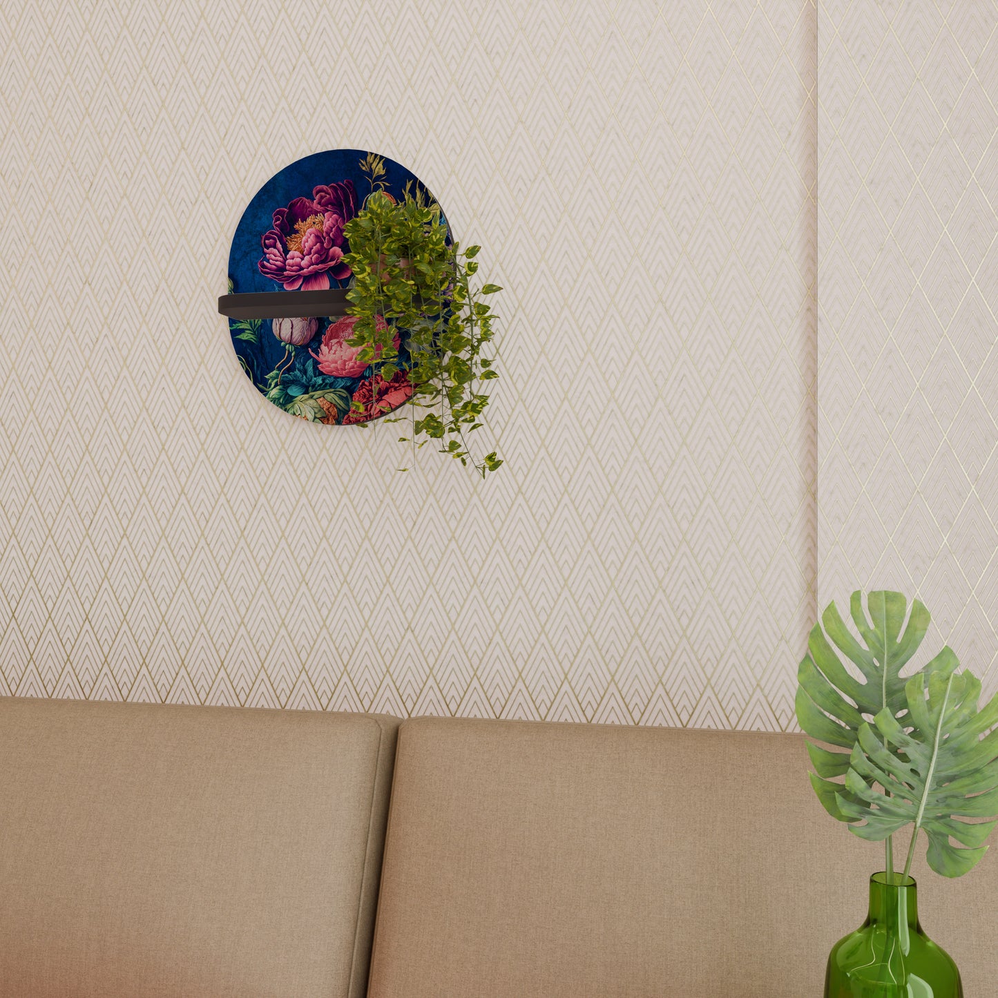 BLOOMING ELEGANCE Designová police