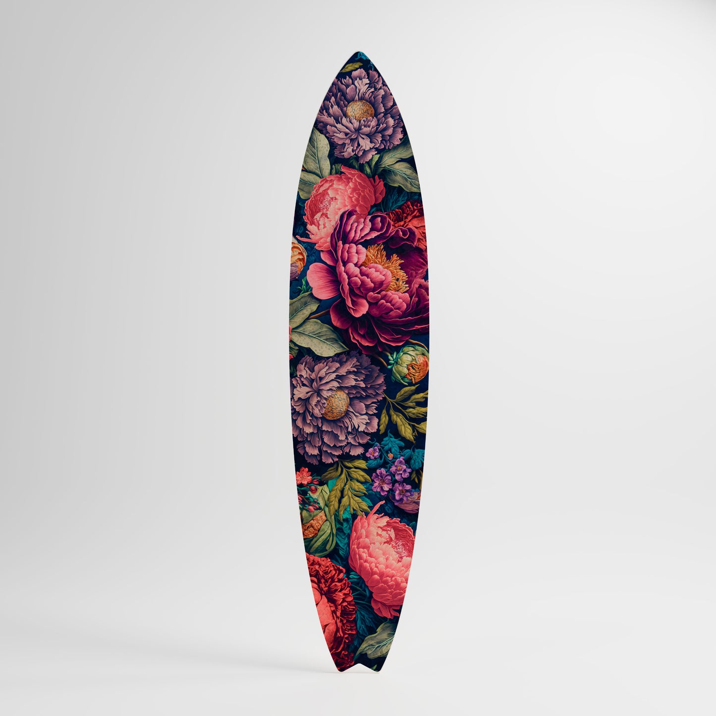 BLOOMING ELEGANCE Dekorativní panel ve tvaru surfu