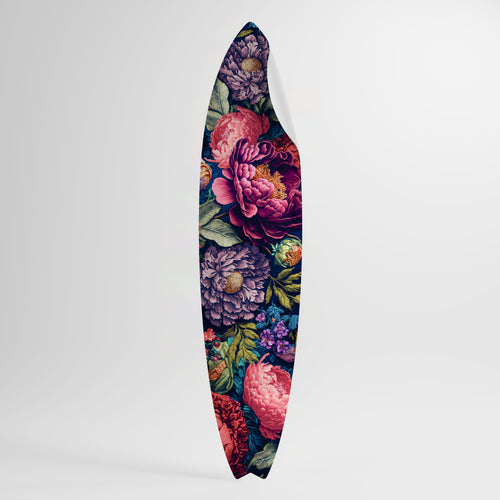 BLOOMING ELEGANCE Peel and Stick Surfboard Sticker