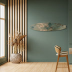 NIGHT LADY Dekorativní panel ve tvaru surfu