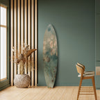 NIGHT LADY Dekorativní panel ve tvaru surfu