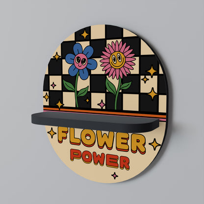 FLOWER POWER Designová police