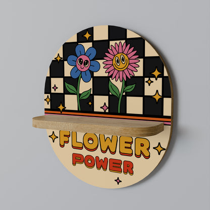 FLOWER POWER Designová police