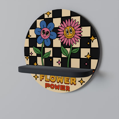 FLOWER POWER Designová police