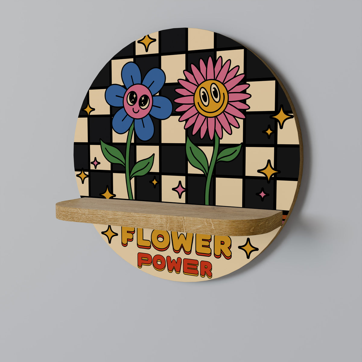 FLOWER POWER Designová police