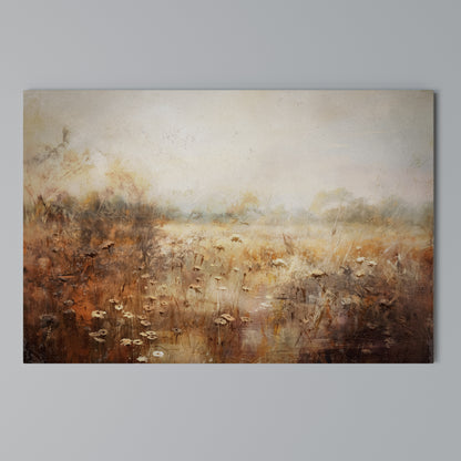 TRANQUIL FIELD Horizontal Canvas Print