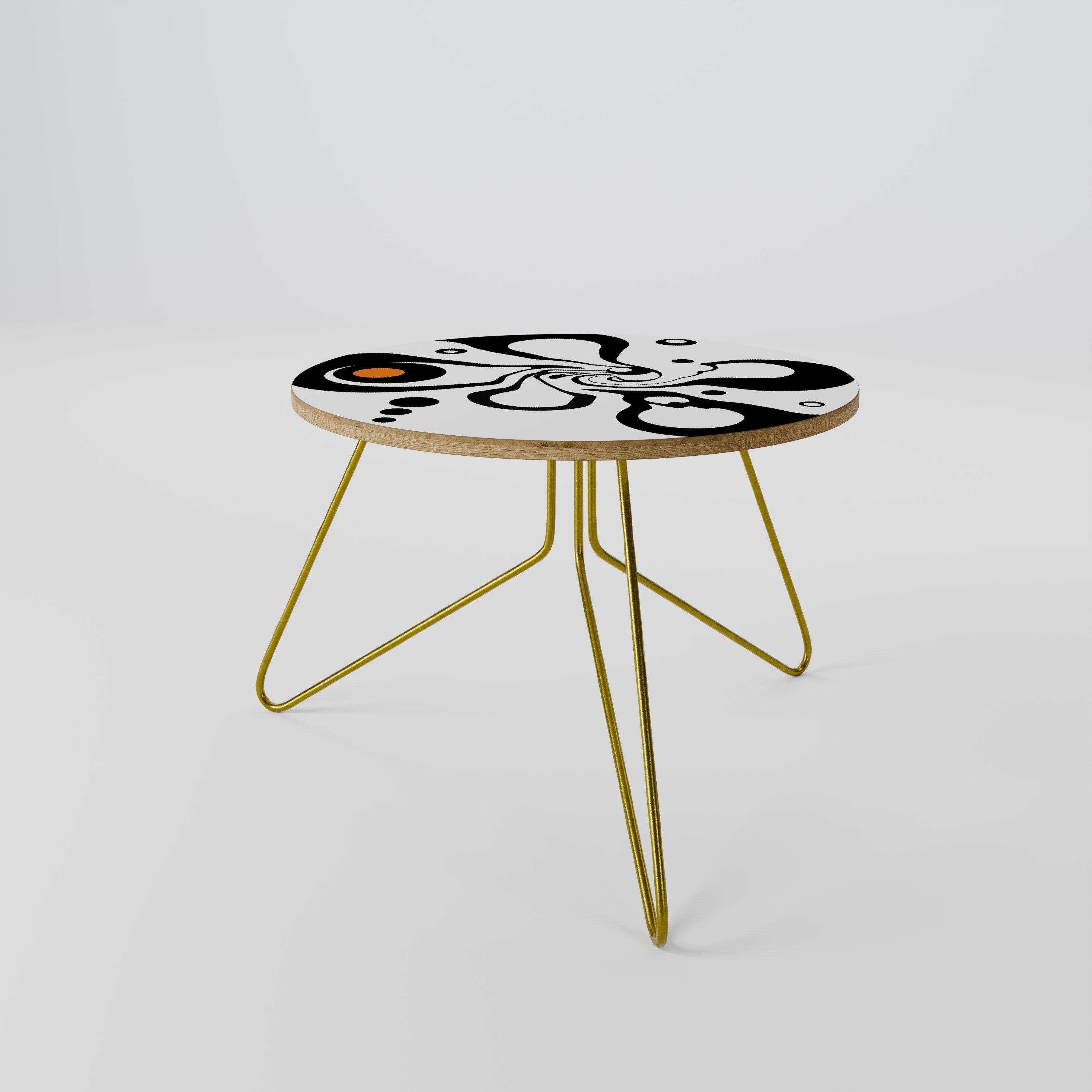 SWIRLING NATURE Konferenční stolek