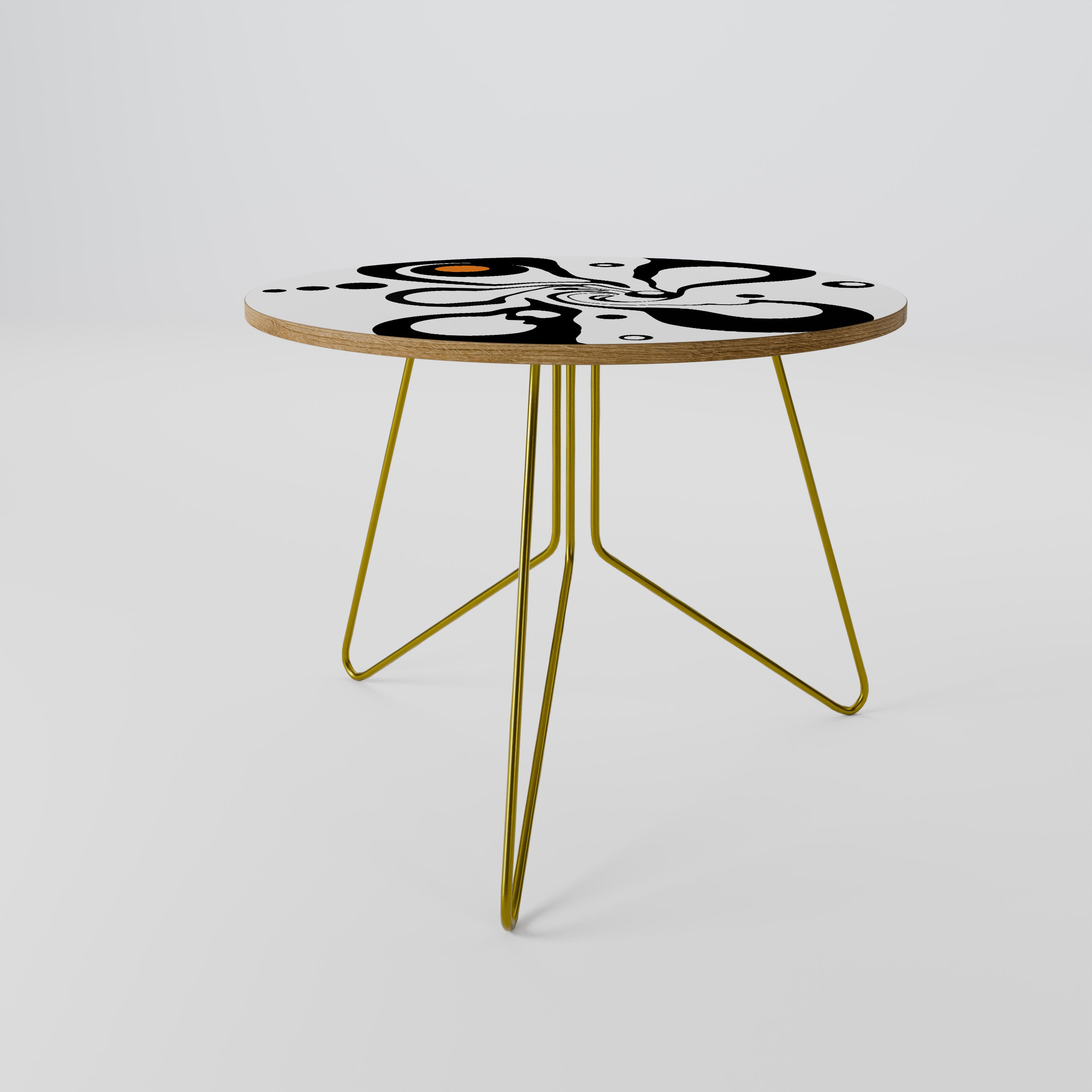 SWIRLING NATURE Konferenční stolek