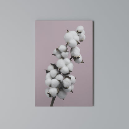 COTTON CLOUDS WHISPER Vertical Canvas Print