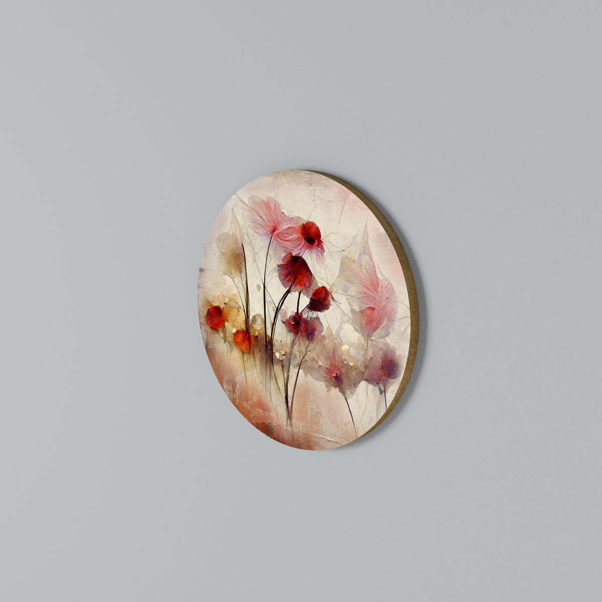 WILD DELICACY Kulatá nástěnná dekorace