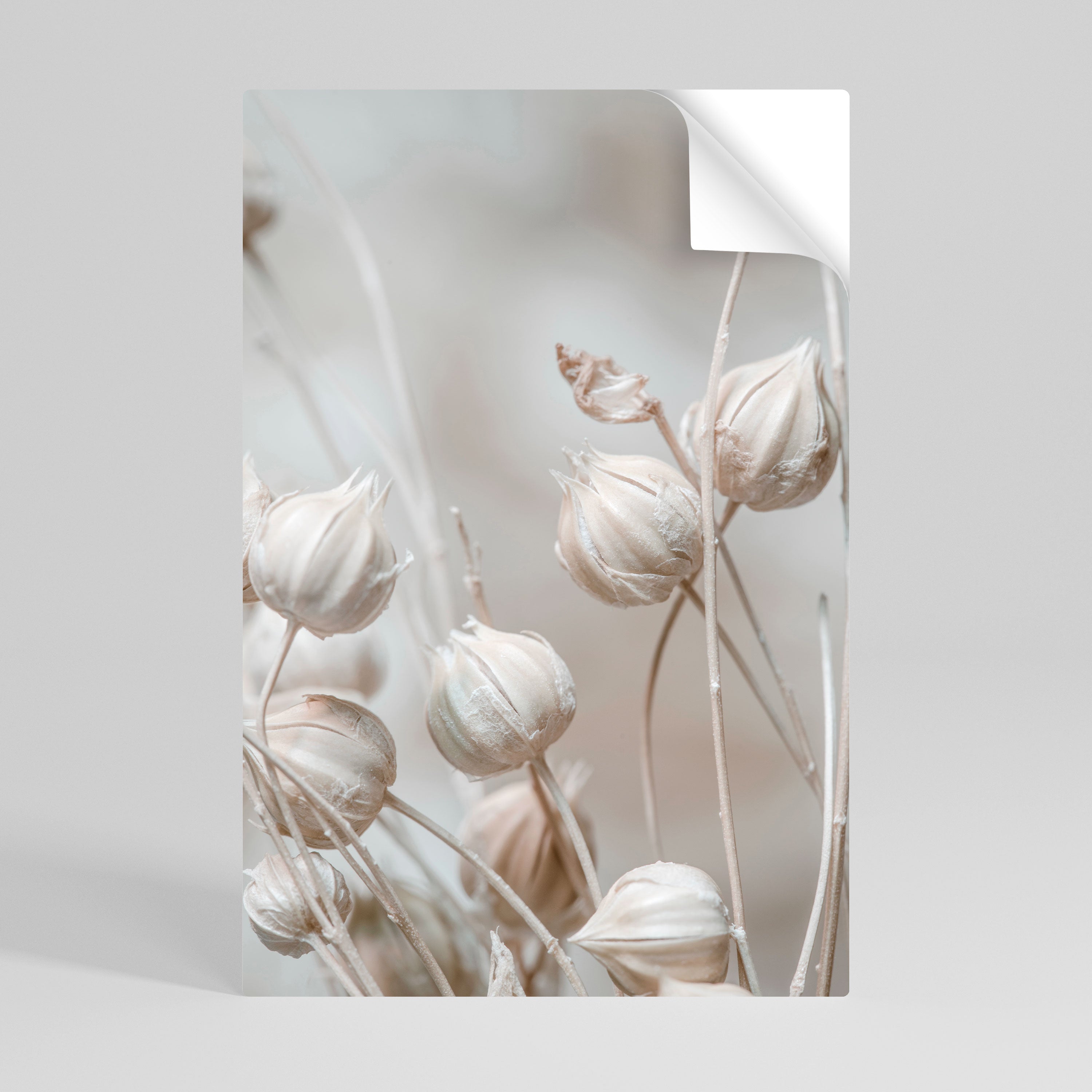 TRANQUIL BLOOMING VISION Peel and Stick Vertical Poster