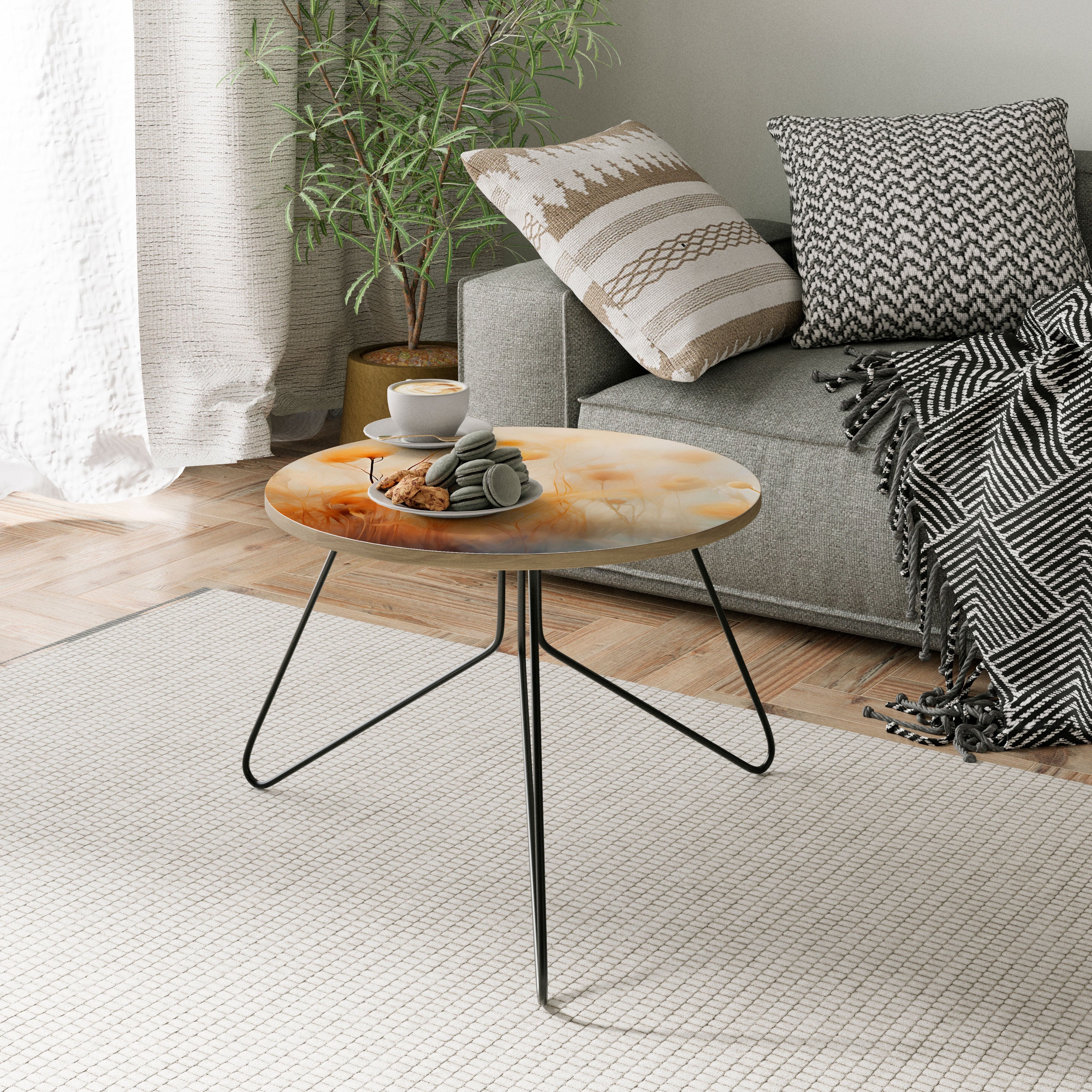 GOLDEN HUE EMBRACE Coffee Table