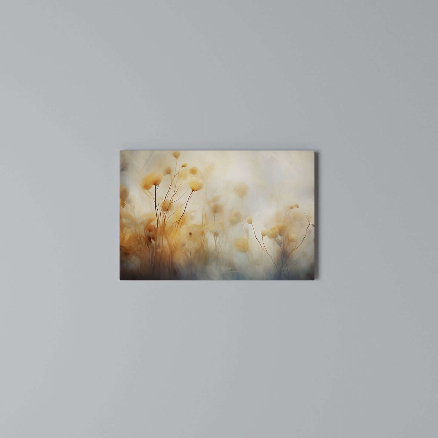 GOLDEN HUE EMBRACE Horizontal Canvas Print