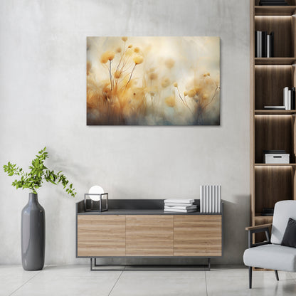GOLDEN HUE EMBRACE Horizontal Canvas Print