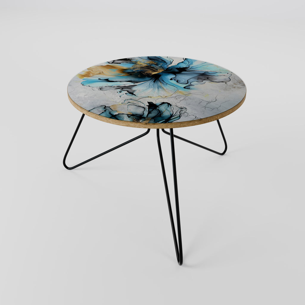 COBALT BLOSSOMS Coffee Table