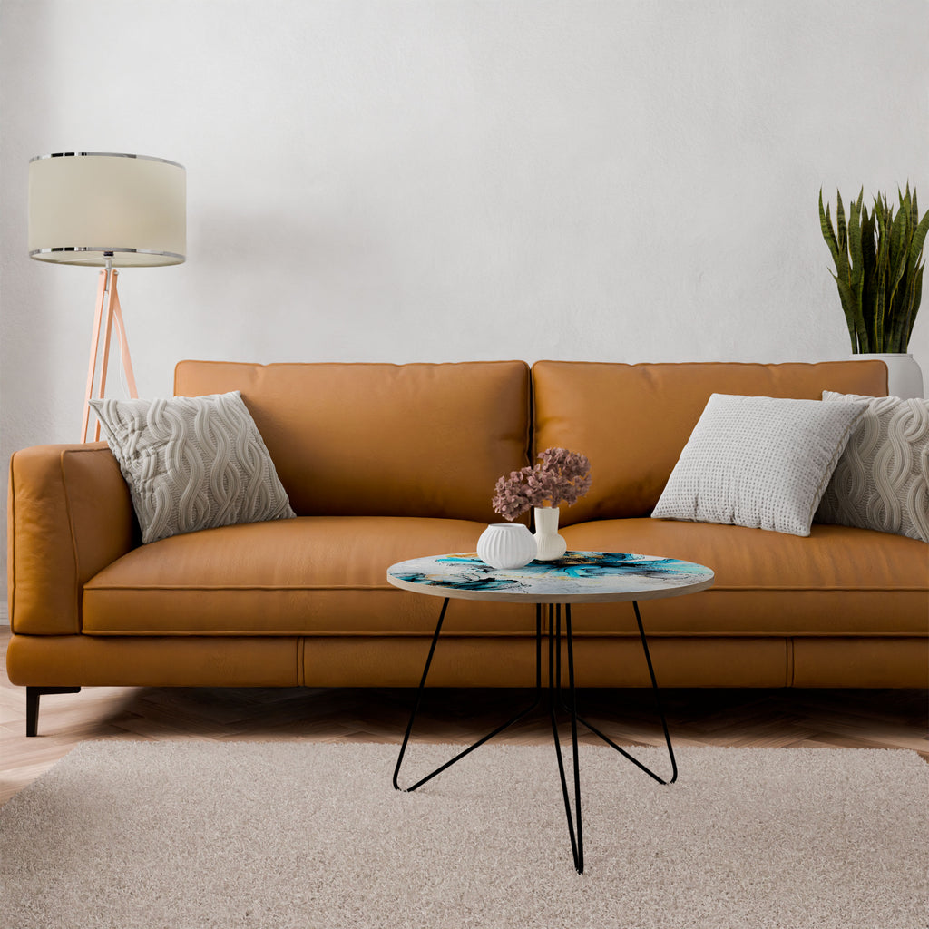 COBALT BLOSSOMS Coffee Table