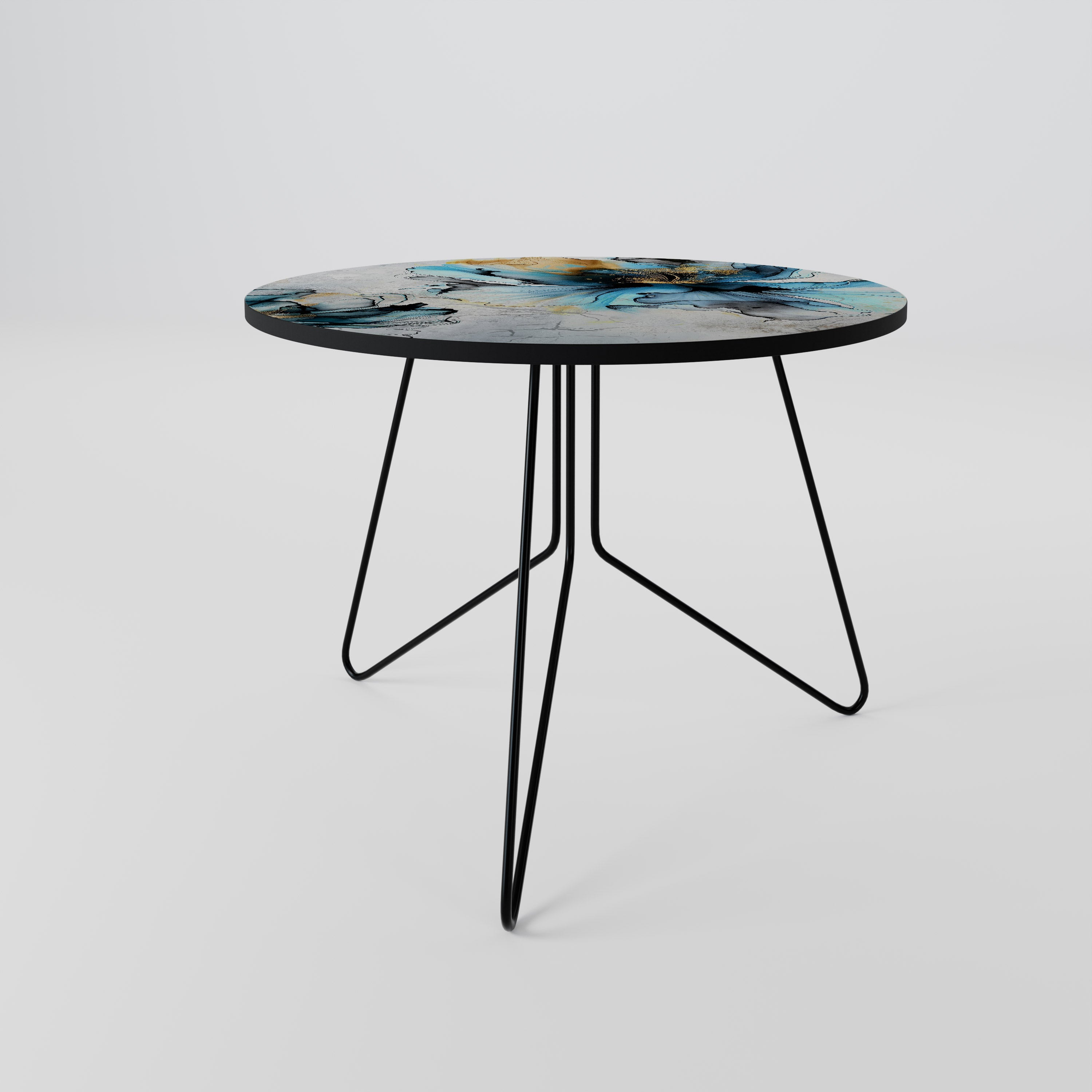 COBALT BLOSSOMS Coffee Table