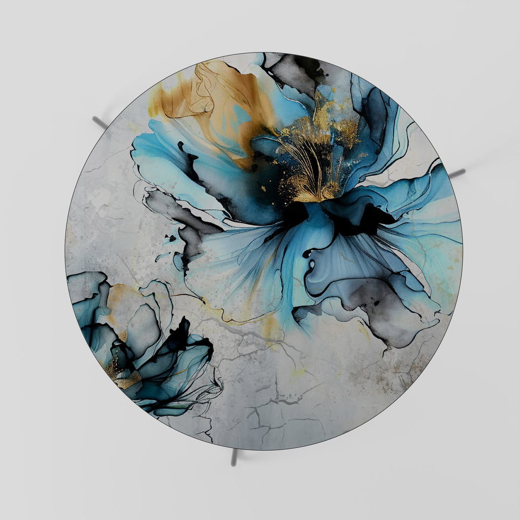 COBALT BLOSSOMS Coffee Table