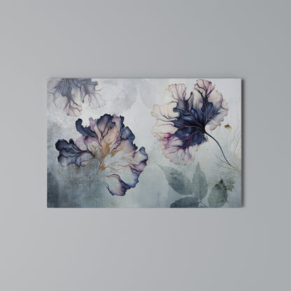 ICY BLOSSOMS Horizontal Canvas Print