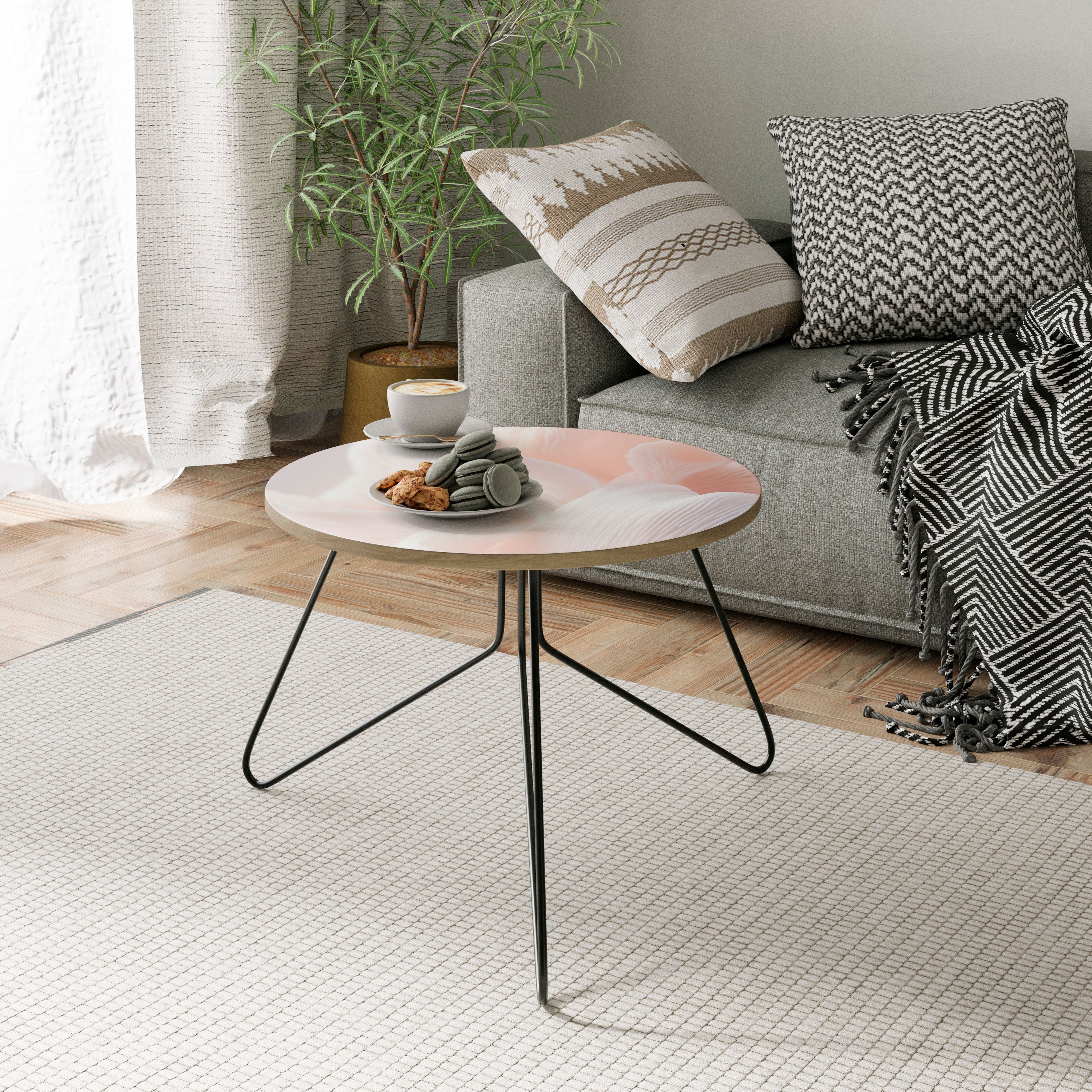 DELICATE PINK HARMONY Coffee Table