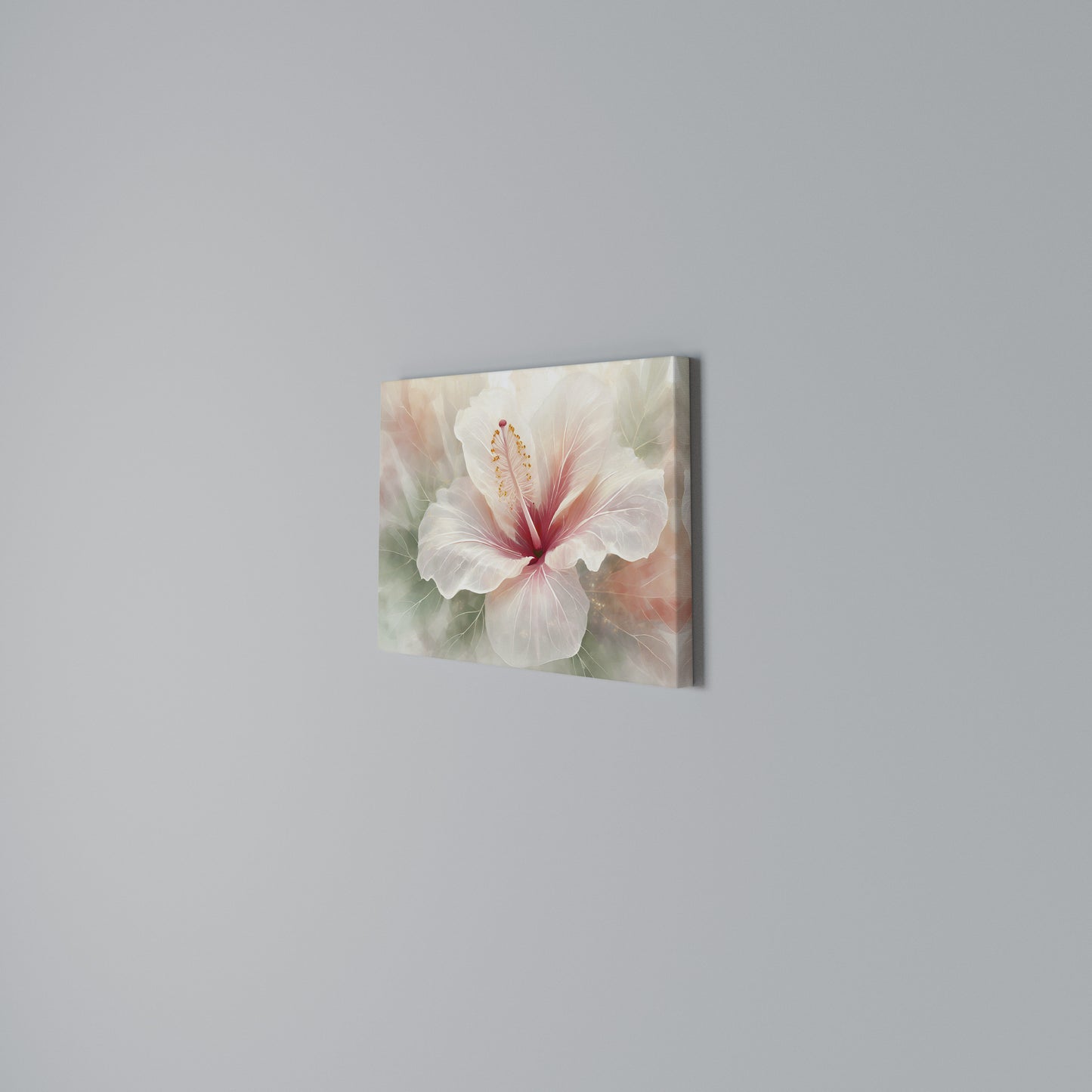 GOSSAMER FLORAL DREAM Horizontal Canvas Print