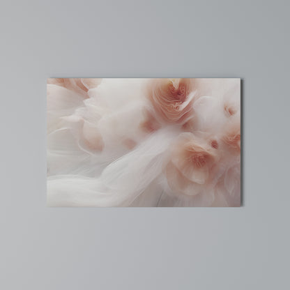 TENDER BLOSSOM VEIL Horizontal Canvas Print