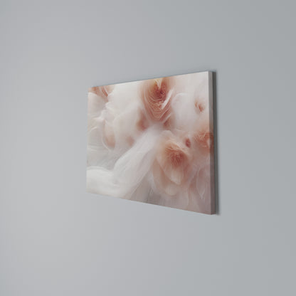 TENDER BLOSSOM VEIL Horizontal Canvas Print