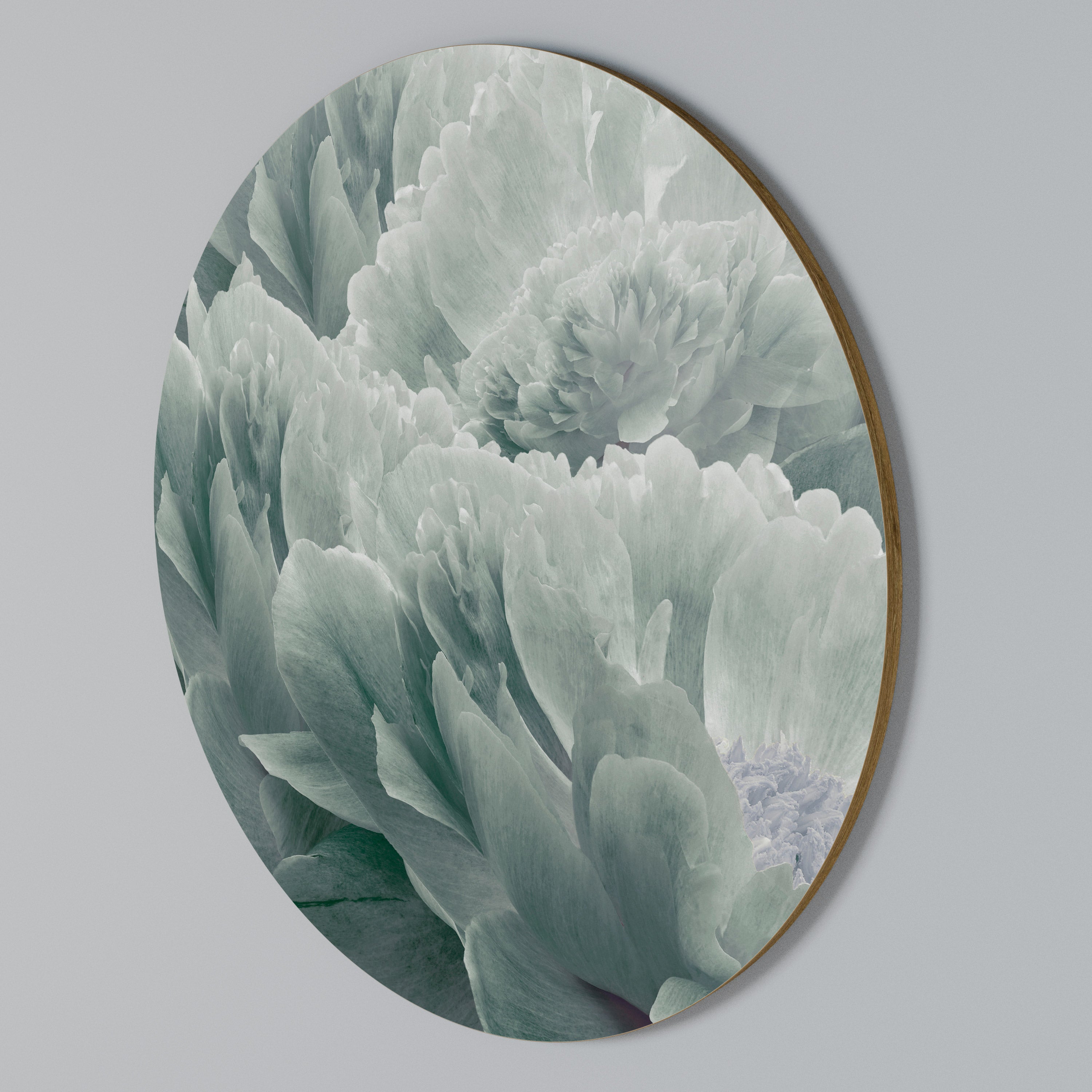 TREE PEONIES Kulatá nástěnná dekorace