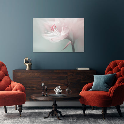 GENTLE LILY Horizontal Canvas Print