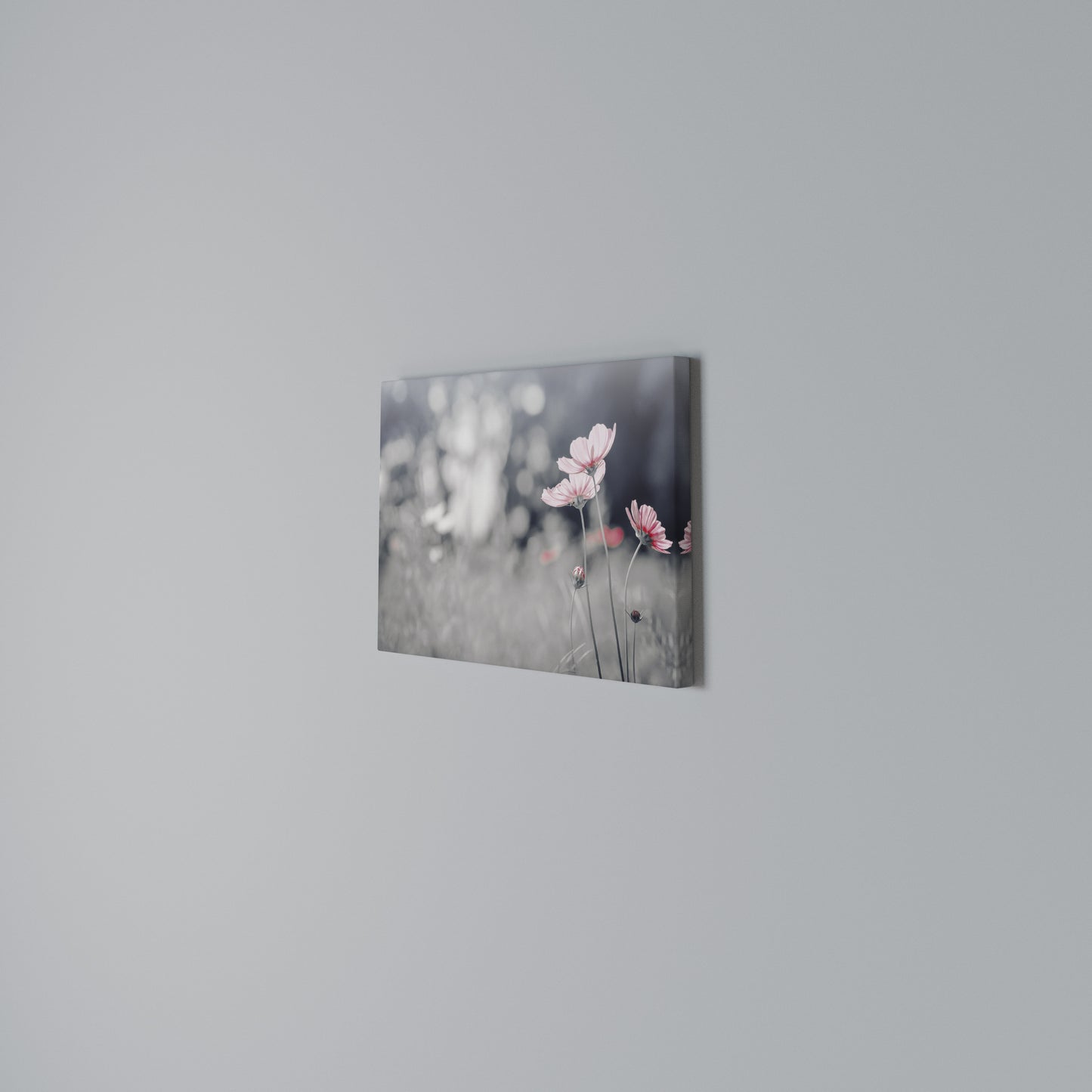 SUBTLE PETAL DANCE Horizontal Canvas Print