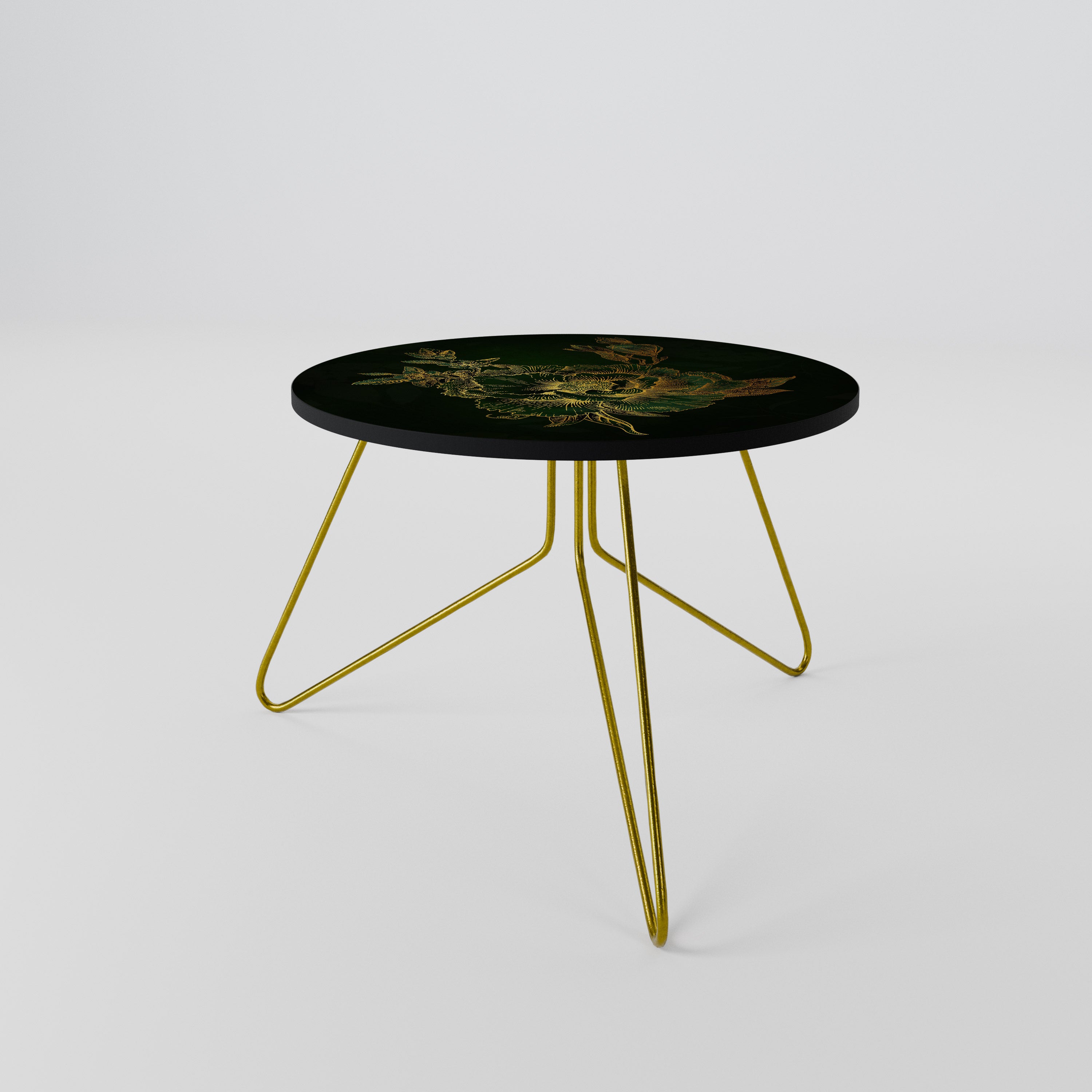 MIDNIGHT FLORAL GLIMMER Coffee Table